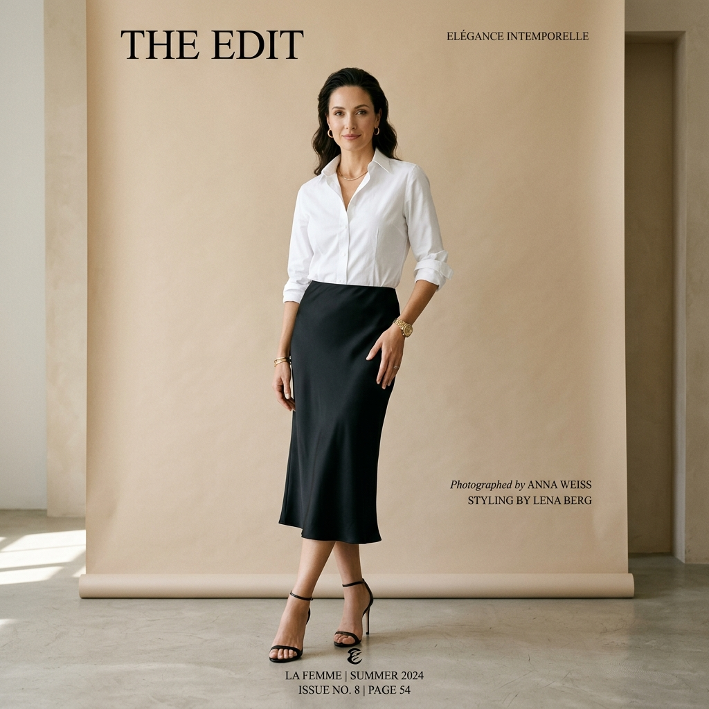 Look Elegante con Camisa Blanca